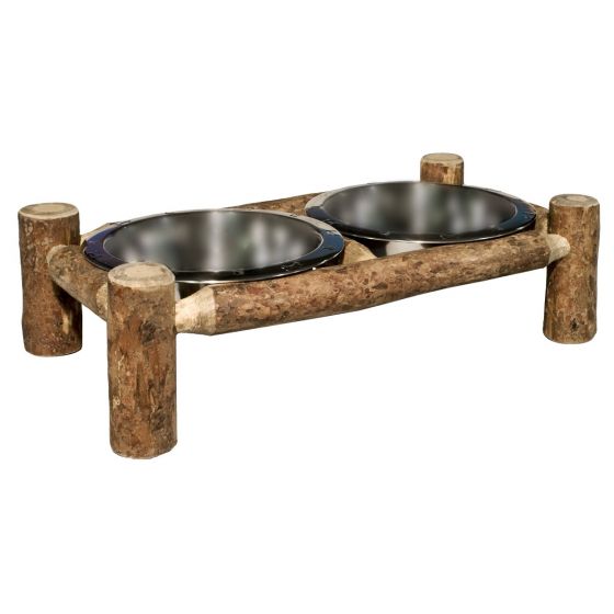 Rustic hotsell dog feeder