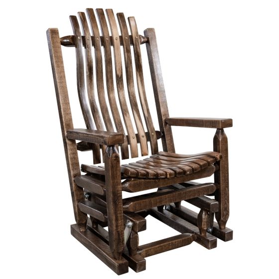 Montana Woodworks Homestead Collection Glider Rocker - Thumbnail 2