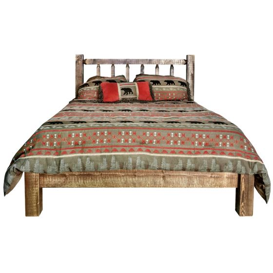 Montana Woodworks Homestead Collection Platform Bed - Thumbnail 2