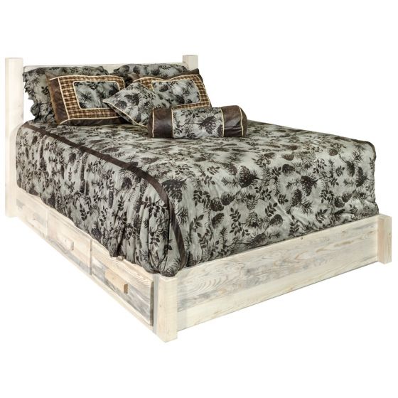 Montana Woodworks Homestead Collection Platform Bed - Thumbnail 5