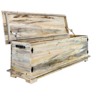 Big Sky Collection Blanket Chest, Natural Finish