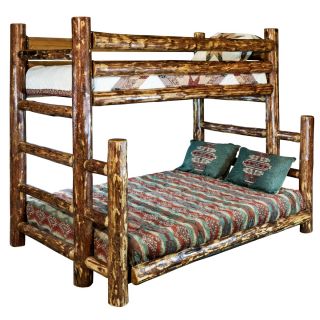 Glacier Country Collection Twin/Full Bunk Bed