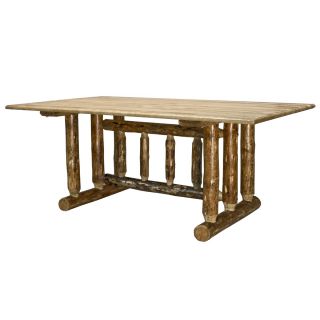 Glacier Country Collection Trestle Table