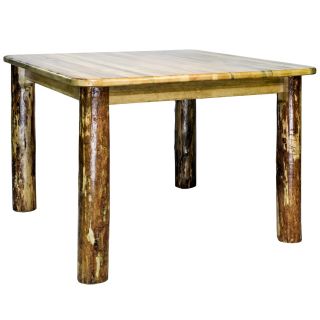 Glacier Country Collection 4 Post Square Dining Table