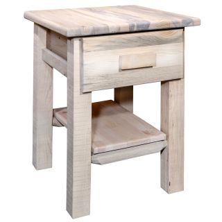 Homestead Collection Nightstand with Drawer, Ready to Finish