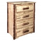Glacier Country Collection 4 Drawer Chest of Drawers