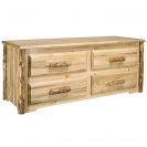 Glacier Country Collection 4 Drawer Sitting Chest