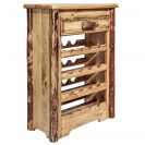 Glacier Country Collection Wine Cabinet
