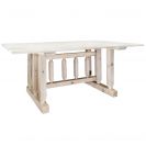 Homestead Collection Trestle Base Dining Table, Ready to Finish
