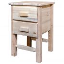 Homestead Collection Nightstand with 2 Drawers