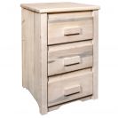 Homestead Collection Nightstand with 3 Drawers, Ready to Finish