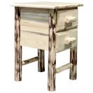 Montana Collection Nightstand with Two Drawers