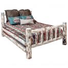 Montana Collection Classic Spindle Style Bed, Queen Bed Shown
